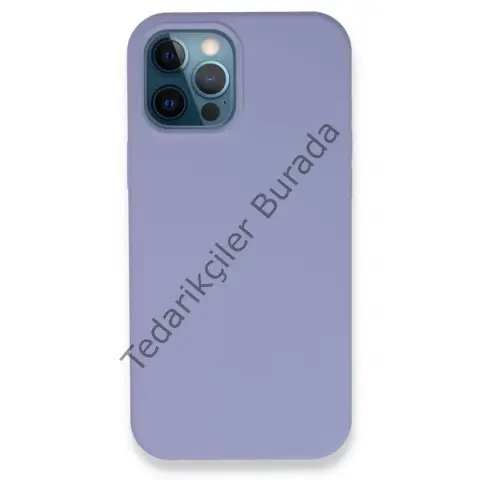 Apple İphone 12 Pro Kılıf Lansman Legant Silikon - Lila