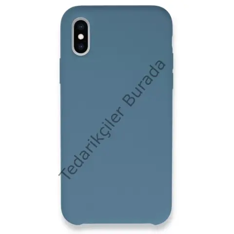 Apple İphone Xs Max Kılıf Lansman Legant Silikon - Açık Mavi
