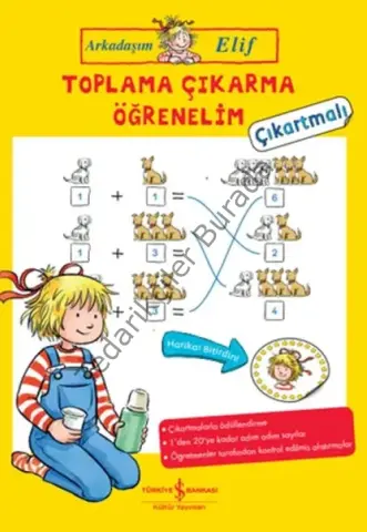 Toplama Çı Öğrenelim - Arkadaşım Elif - Çıkartmalı