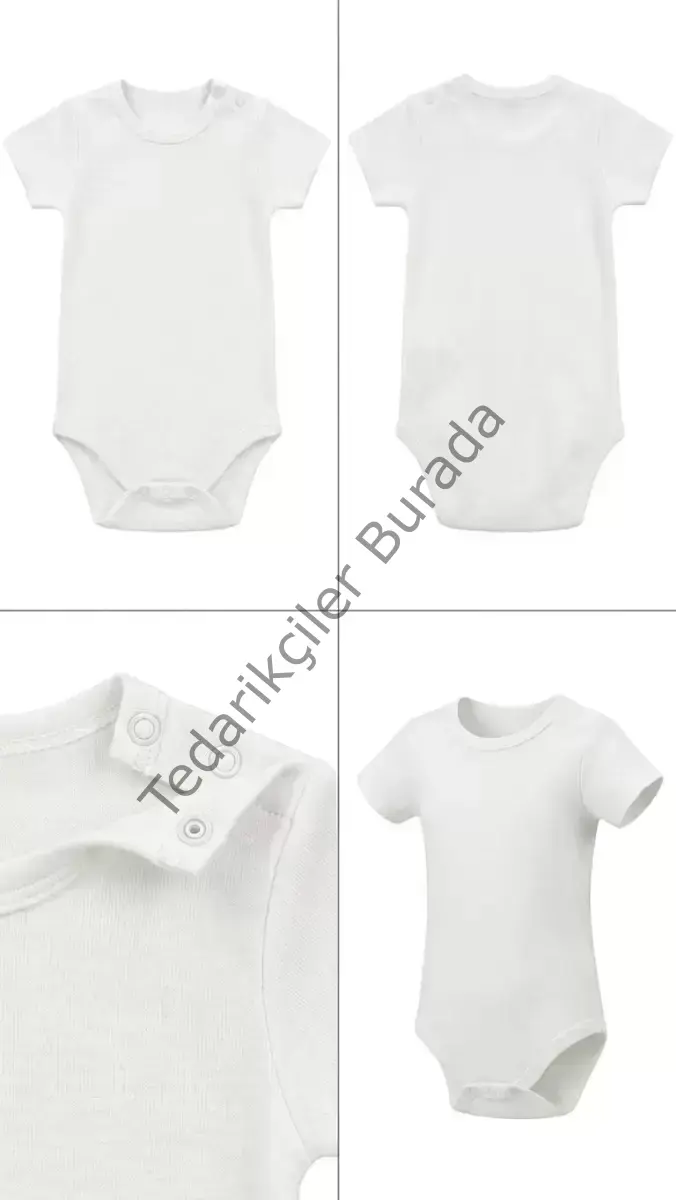 3/18 Ay 4 Adet Çıtçıtlı Bebek Zıbını