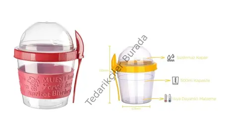 Bebek Mama Saklama Kabı 500ml