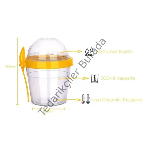 Bebek Mama Saklama Kabı 500ml