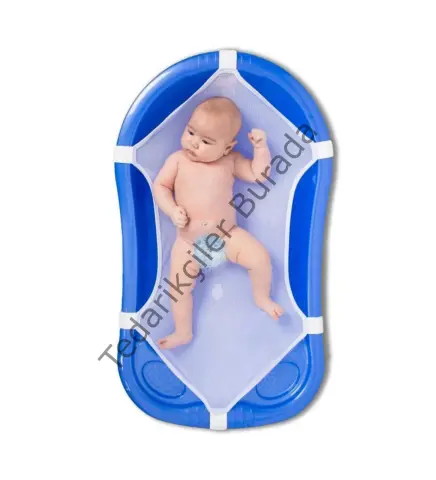 Lüx Bebek Banyo Küvet Filesi - Havlu Yüzeyli