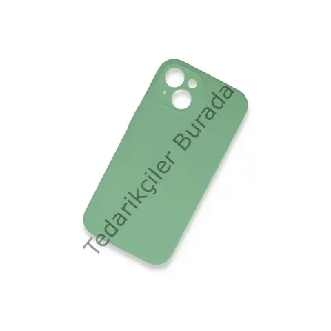 Apple İphone 13 Mini Kılıf Lansman Legant Silikon - Yeşil