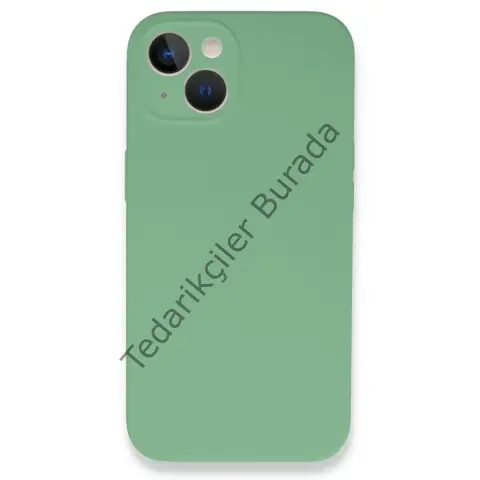Apple İphone 13 Mini Kılıf Lansman Legant Silikon - Yeşil