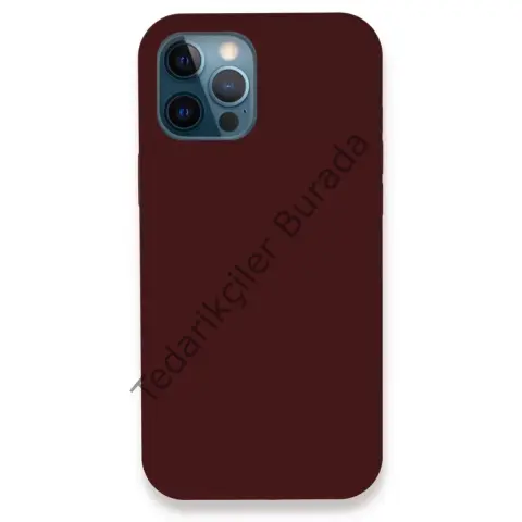 Apple İphone 12 Pro Max Kılıf Lansman Legant Silikon - Koyu Yeşil