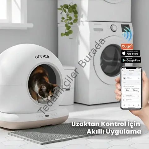 HD Kameralı Akıllı Kedi Tuvaleti