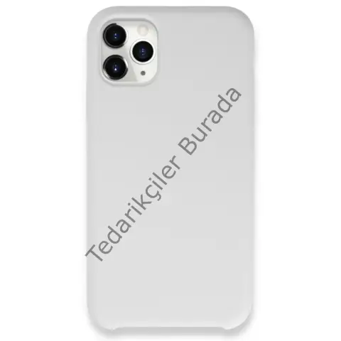 Apple İphone 11 Pro Max Kılıf Lansman Legant Silikon - Beyaz